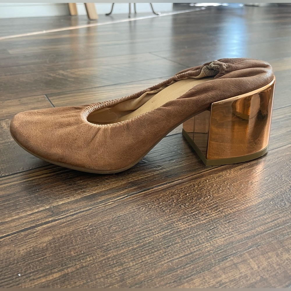 Maison Margiela MM6 block heel shoes